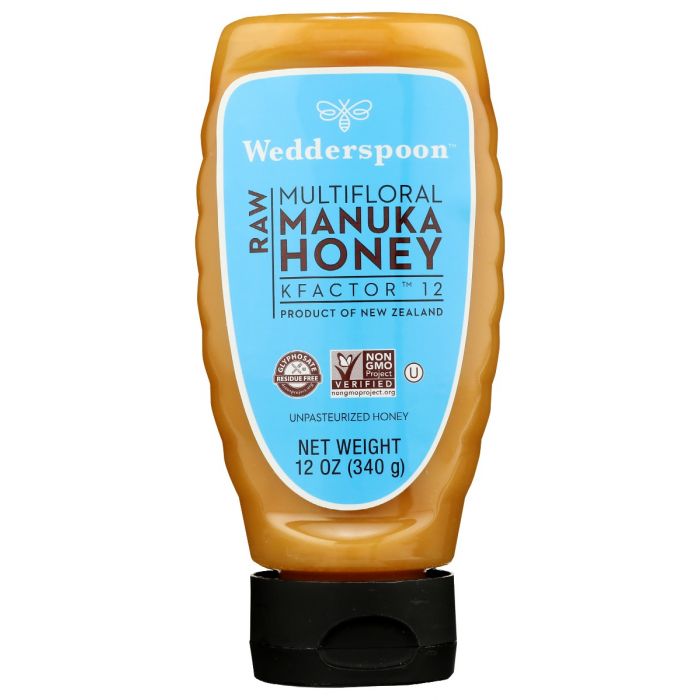 WEDDERSPOON: Honey Manuka Raw Mltflrl, 12 oz