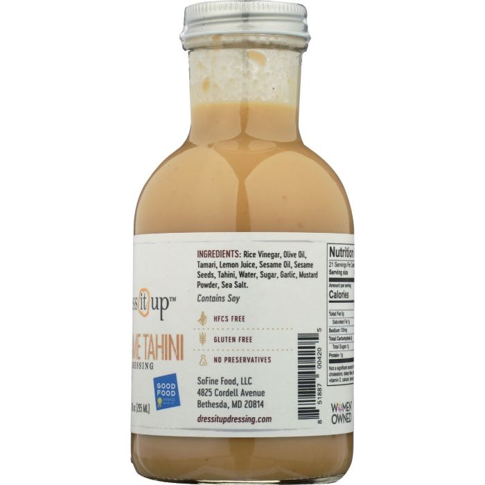 DRESS IT UP DRESSING: Sesame Tahini Dressing, 10 fo