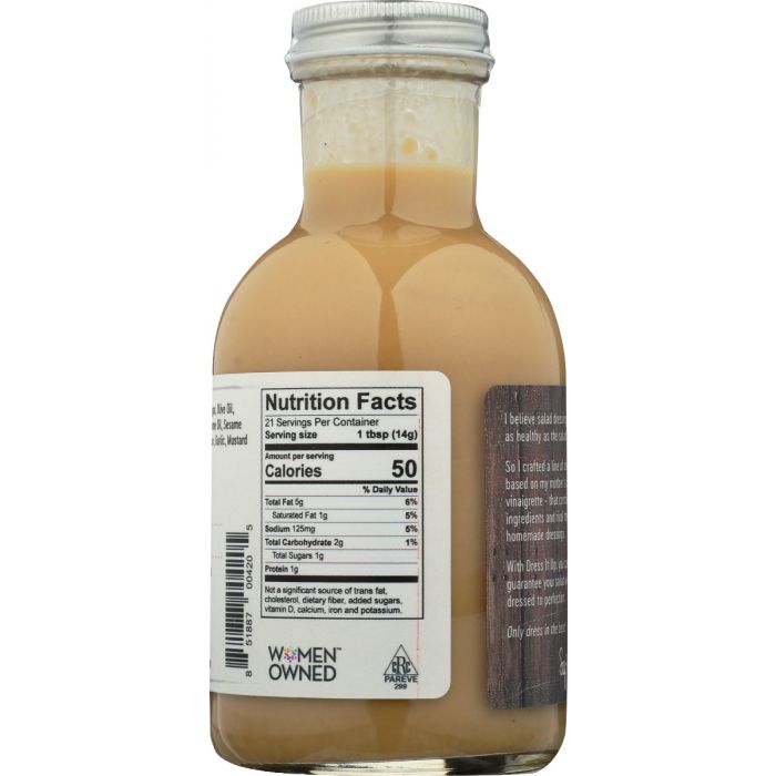 DRESS IT UP DRESSING: Sesame Tahini Dressing, 10 fo