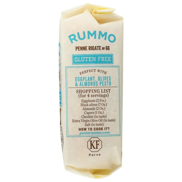 RUMMO: Gluten Free Penne Rigate Pasta, 12 oz