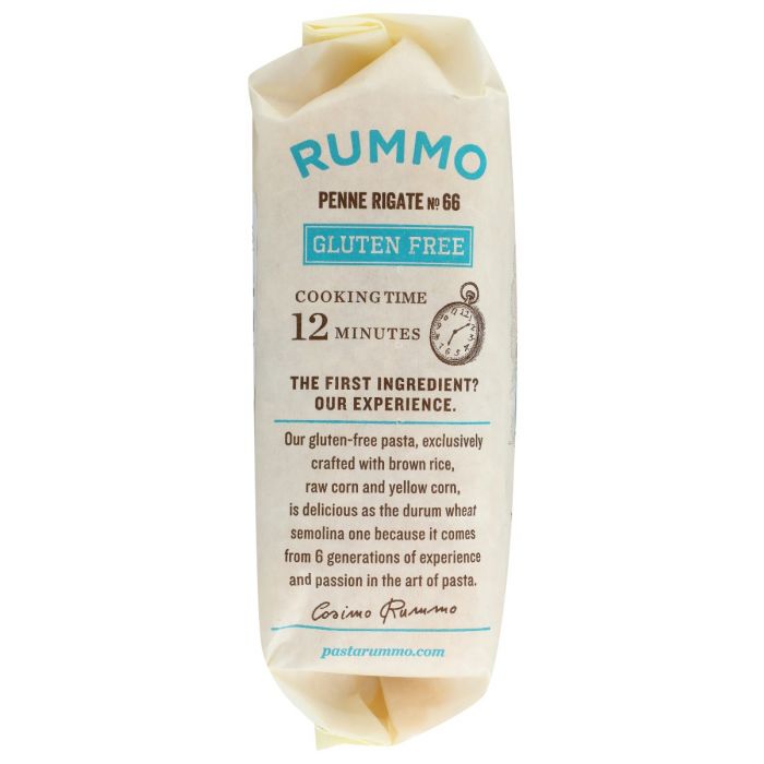 RUMMO: Gluten Free Penne Rigate Pasta, 12 oz