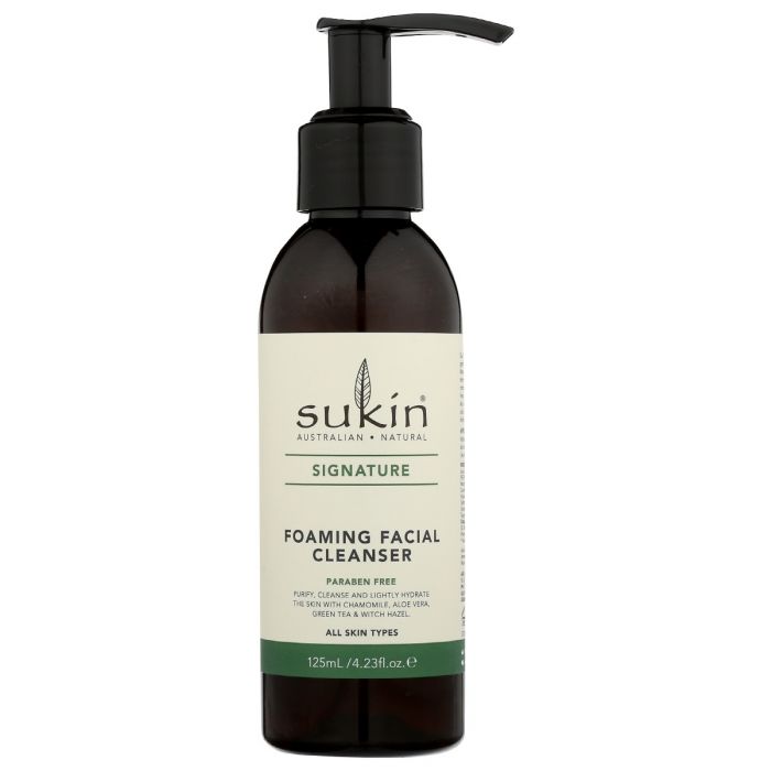 SUKIN: Cleanser Facial Foaming, 4.23 fo