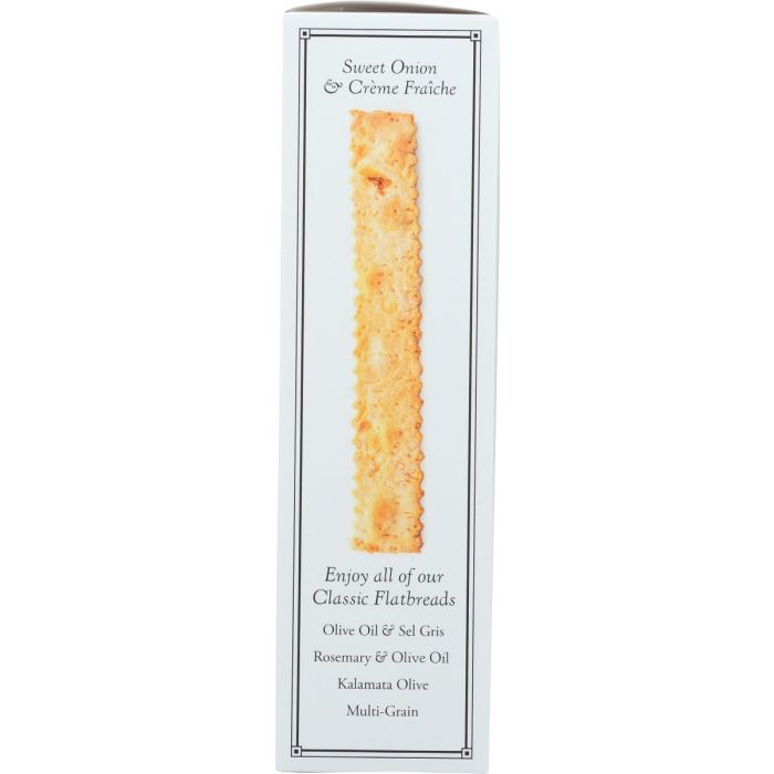 RUSTIC BAKERY: Flatbread Swt Onion Creme, 6 oz