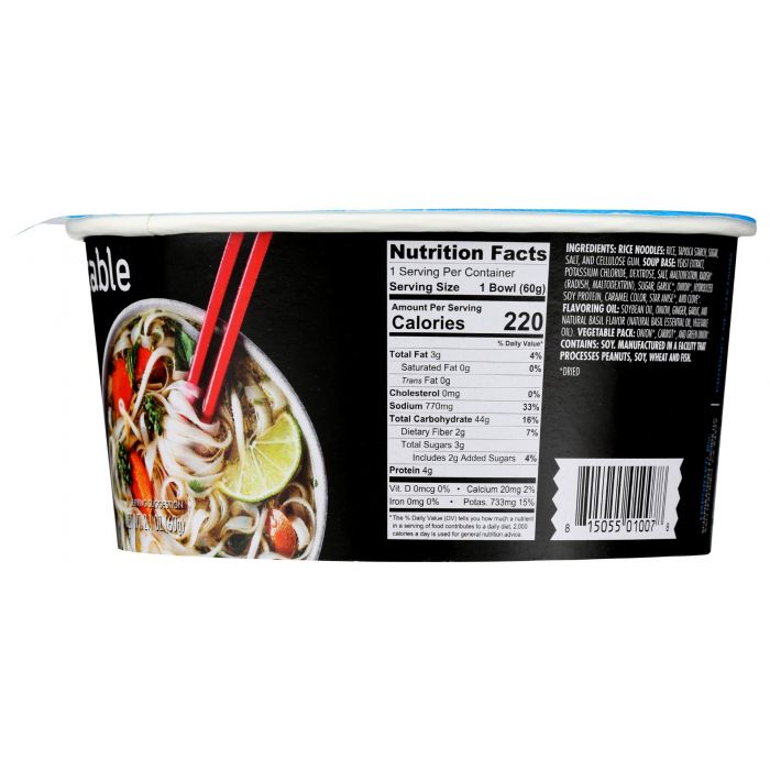 SNAPDRAGON: Vegetable Pho Bowls, 2.1 oz