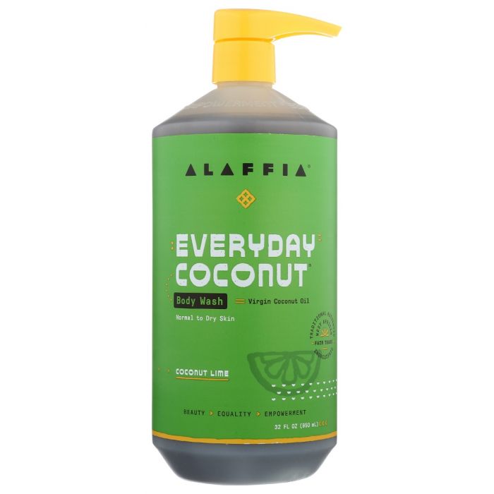 ALAFFIA: Wash Body Coconut Lime, 32 fo