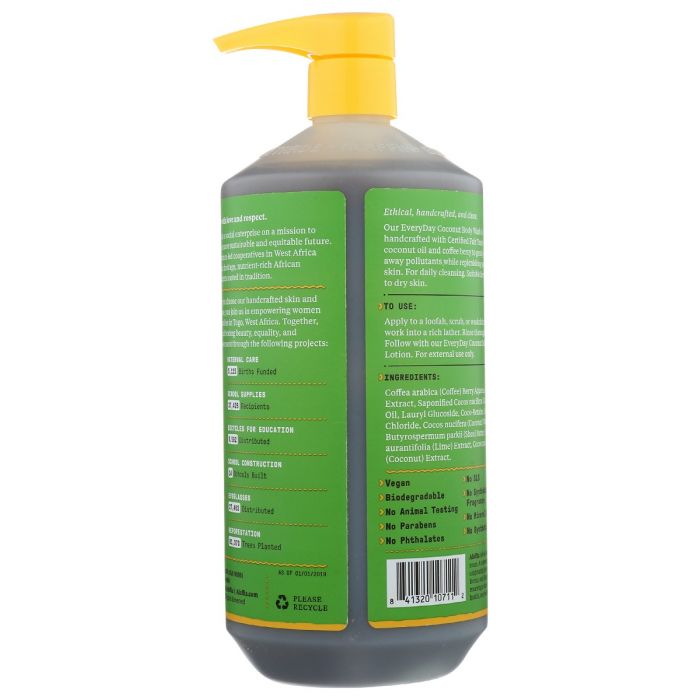 ALAFFIA: Wash Body Coconut Lime, 32 fo