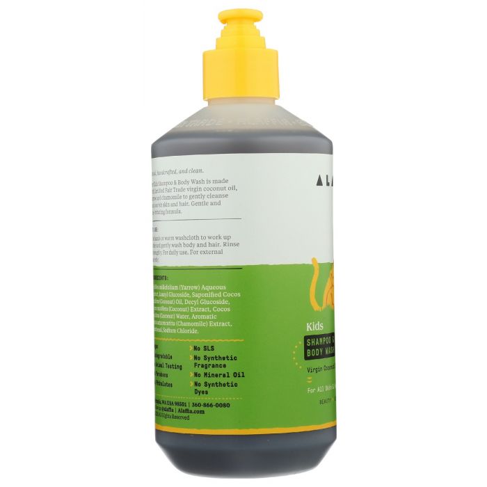 ALAFFIA: Shampoo Wash Cocnt Chaml, 16 fo