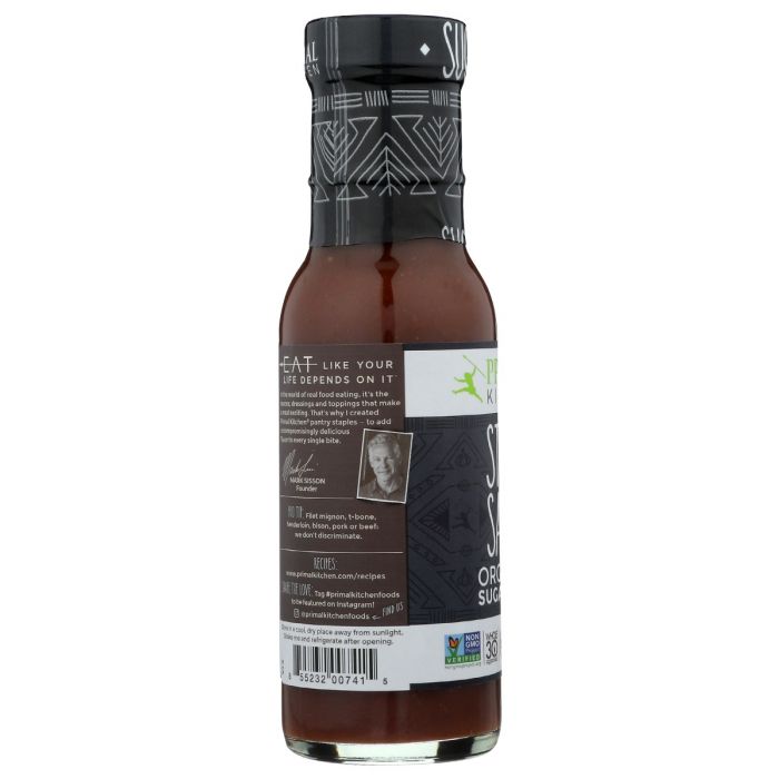 PRIMAL KITCHEN: Organic And Sugar Free Steak Sauce, 8.5 oz