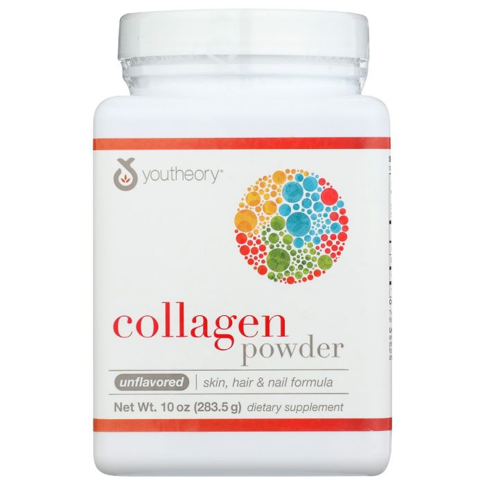 YOUTHEORY: Powder Collagen Unflvrd, 10 oz