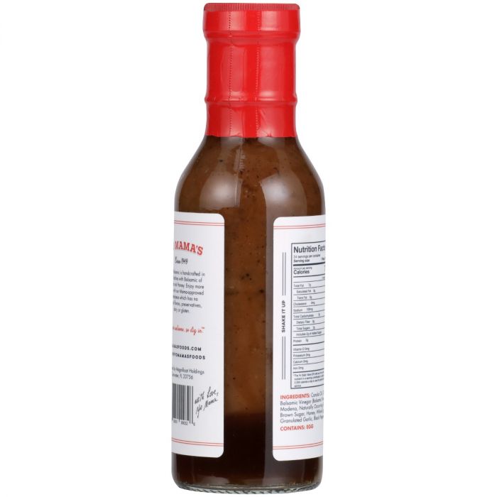 YO MAMAS FOODS: Honey Balsamic Dressing And Marinade, 13 oz