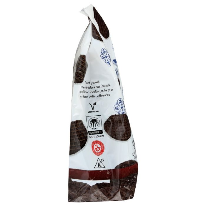 DAELMANS: Wafer Crml Choc Min Strp, 7.04 oz