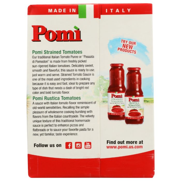 POMI: Tomato Chopped, 26.46 oz