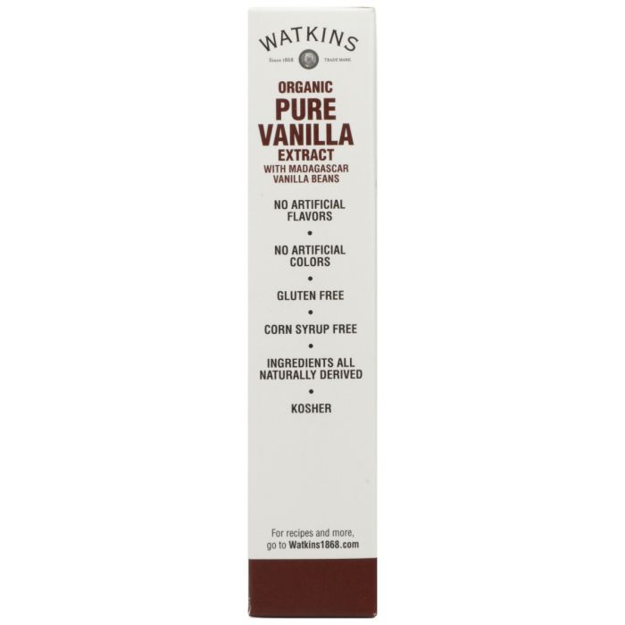 WATKINS: Organic Pure Vanilla Extract, 2 fo