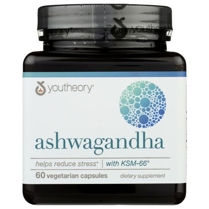 YOUTHEORY: Ashwagandha, 60 vc