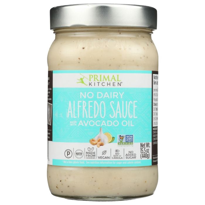 PRIMAL KITCHEN: No Dairy Alfredo Sauce, 15.5 oz