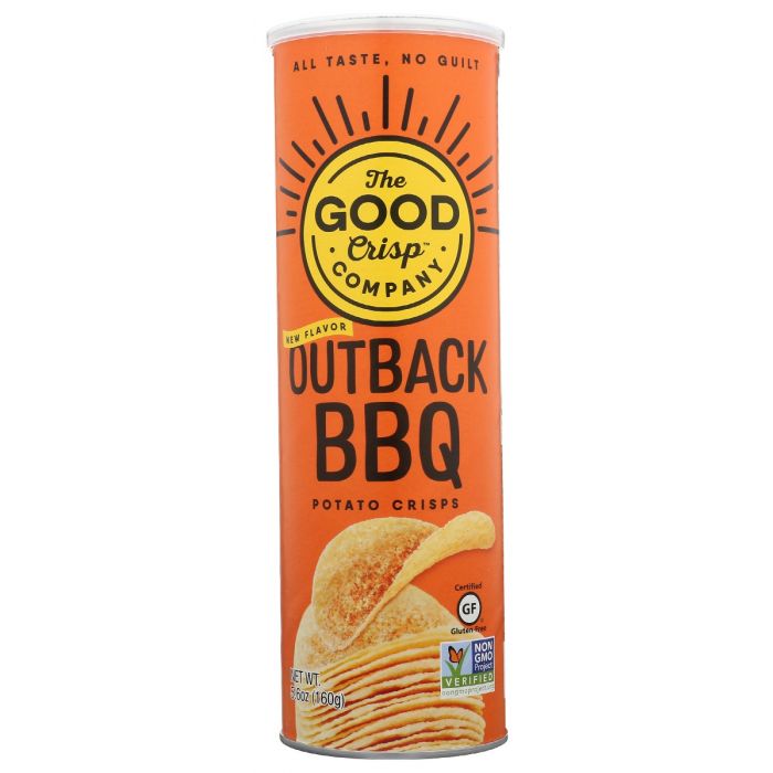 THE GOOD CRISP COMPANY: Crisps Outback Bbq, 5.6 oz