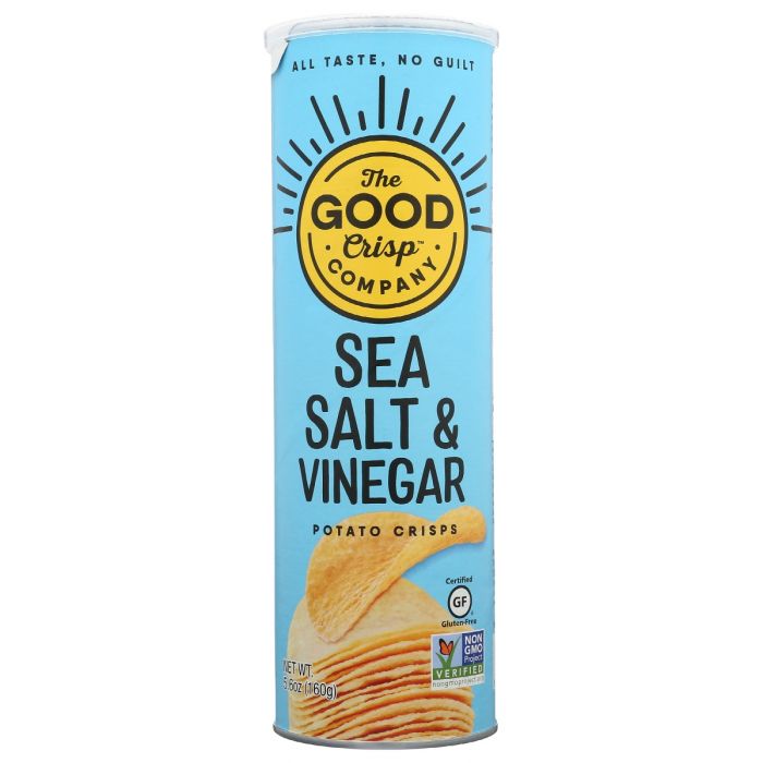 THE GOOD CRISP COMPANY: Crisps Sea Salt & Vinegar, 5.6 oz