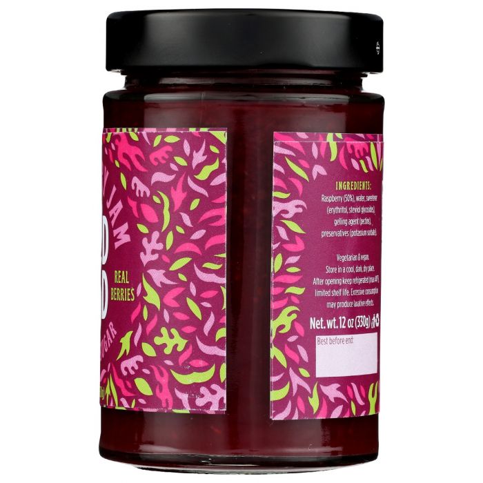 GOOD GOOD: Jam Raspberry Sweet, 12 oz