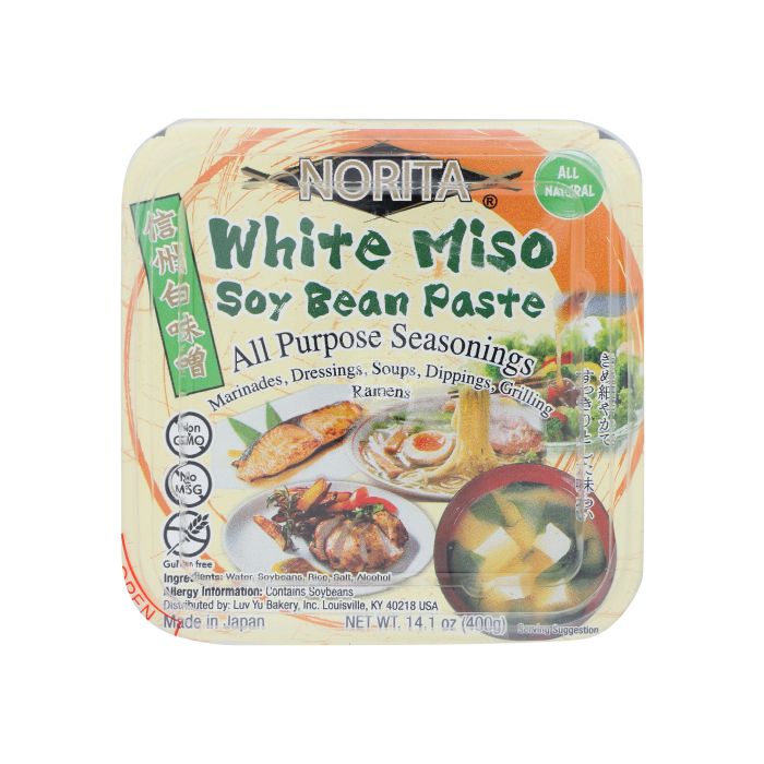 NORITA: White Miso Soy Bean Paste, 14.1 oz