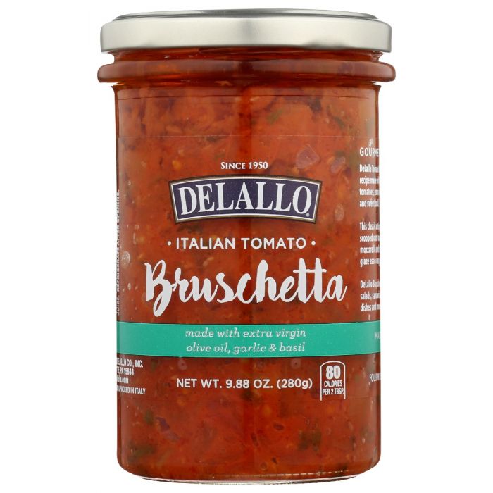 DELALLO: Tomato Bruschetta, 9.88 oz