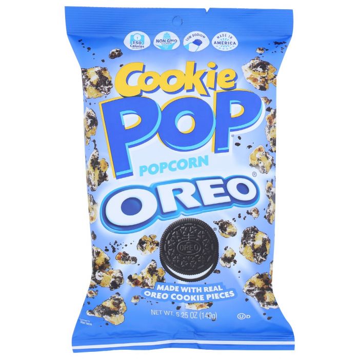 COOKIE POP POPCORN: Oreo Cookie Pop Popcorn, 5.25 oz