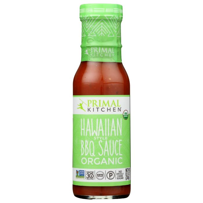 PRIMAL KITCHEN: Organic Hawaiian Style Bbq Sauce, 8.5 oz