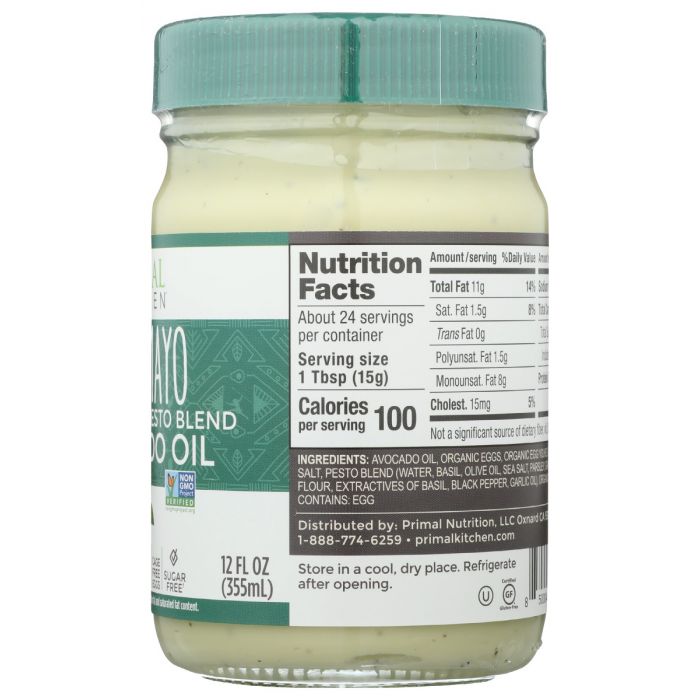 PRIMAL KITCHEN: Pesto Mayo & Pesto Blend, 12 oz