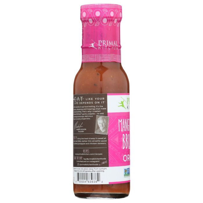 PRIMAL KITCHEN: Organic Mango Jalapeno Bbq Sauce, 9 oz