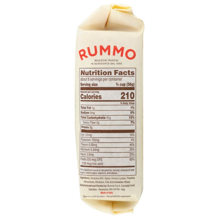 RUMMO: Classic Elbow Pasta, 1 lb