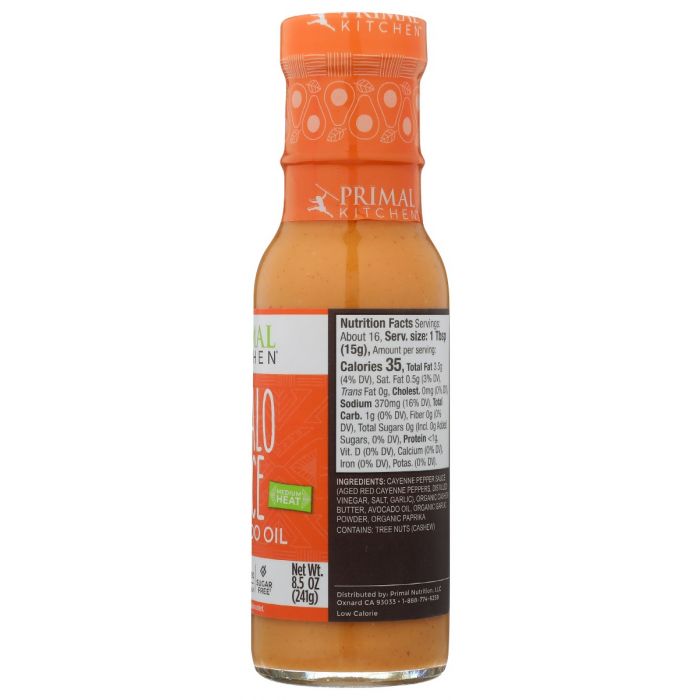 PRIMAL KITCHEN: Buffalo Sauce, 8.5 oz