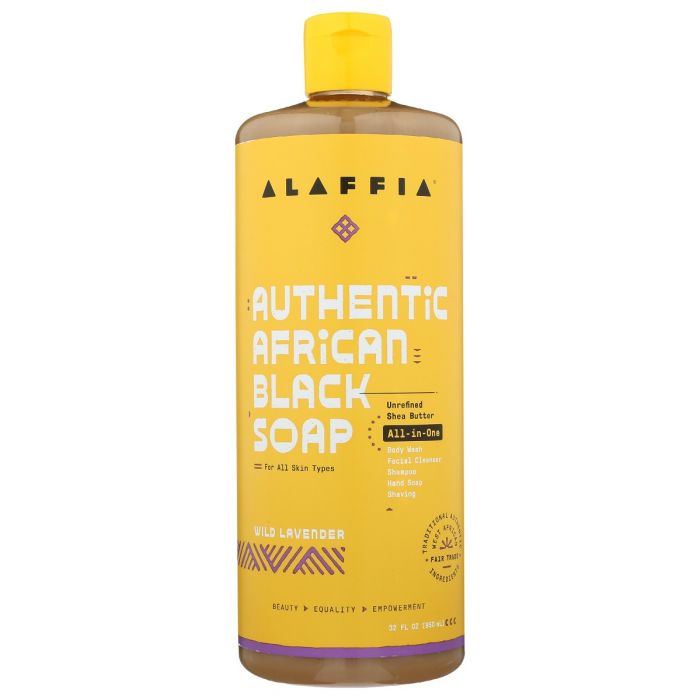 ALAFFIA: Wash All In One Wild Lav, 32 fo