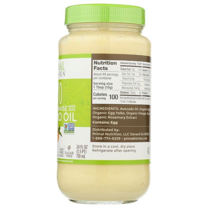 PRIMAL KITCHEN: Mayo With Avocado Oil, 24 oz