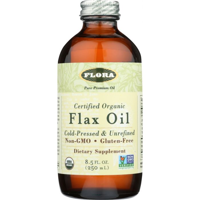 FLORA HEALTH: Flax Oil Organic, 8.5 oz