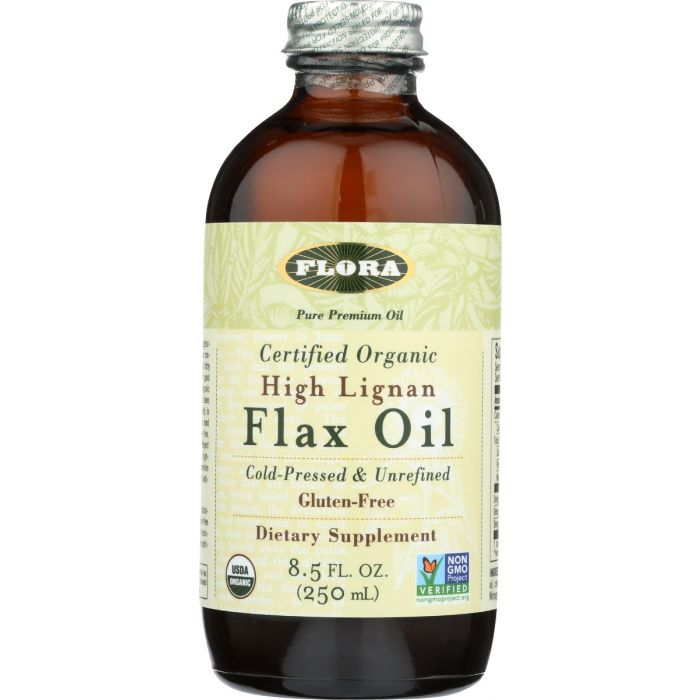 FLORA HEALTH: Flax Oil Hi Lignan, 8.5 fo