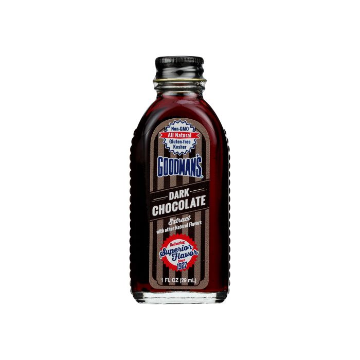 GOODMANS: Dark Chocolate Extract, 1 fo