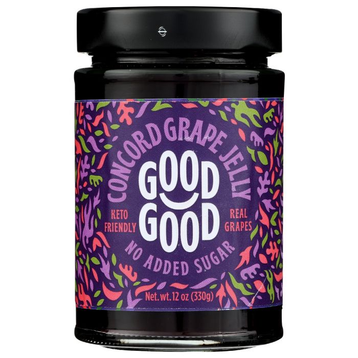 GOOD GOOD: Concord Grape Jelly, 12 oz