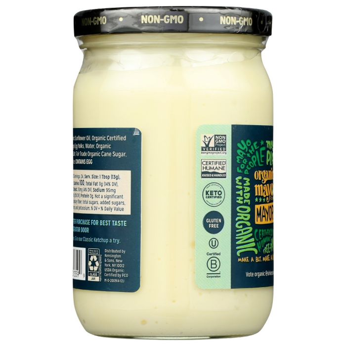 SIR KENSINGTONS: Organic Mayonnaise, 12 oz