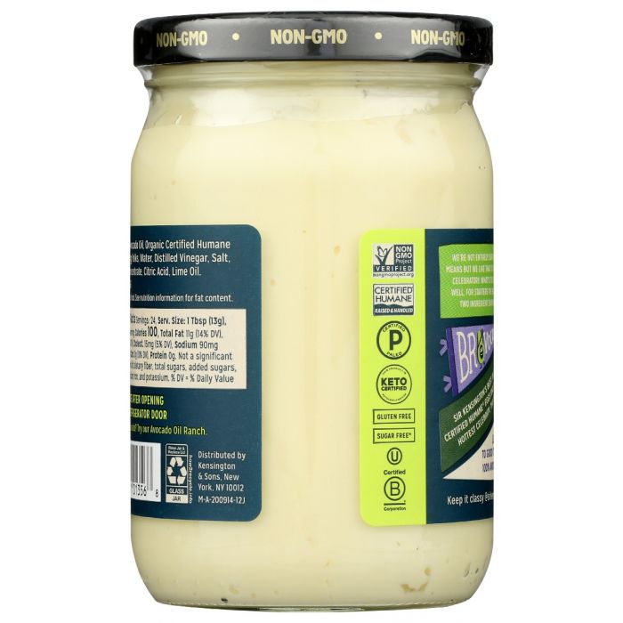 SIR KENSINGTONS: Avocado Oil Mayonnaise, 12 oz