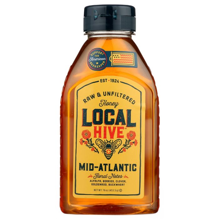 LOCAL HIVE: Honey Mid Atlantic, 16 oz