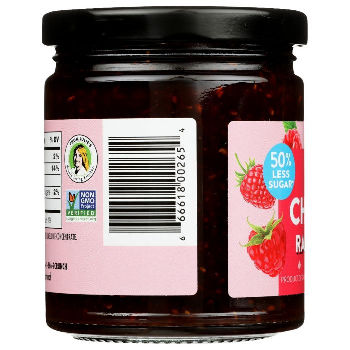 HEALTHY CRUNCH: Keto Raspberry Chia Jam, 7.77 oz