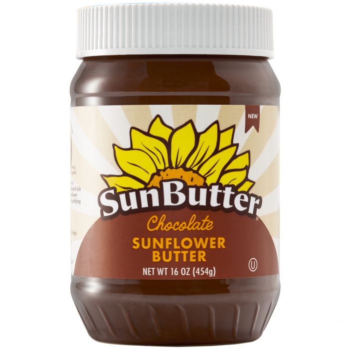 SUNBUTTER NATURAL: Chocolate Sunflower Butter, 16 oz