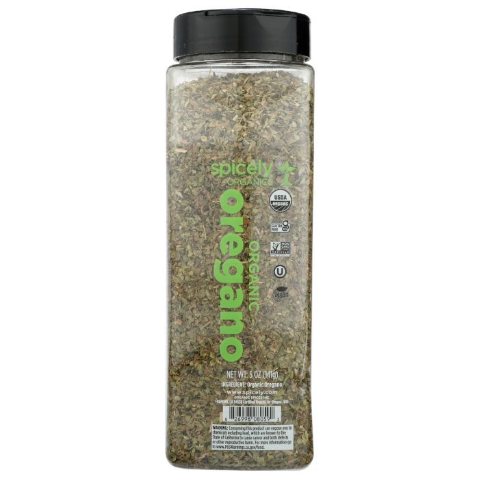 SPICELY ORGANICS: Organic Oregano Spice, 5 oz