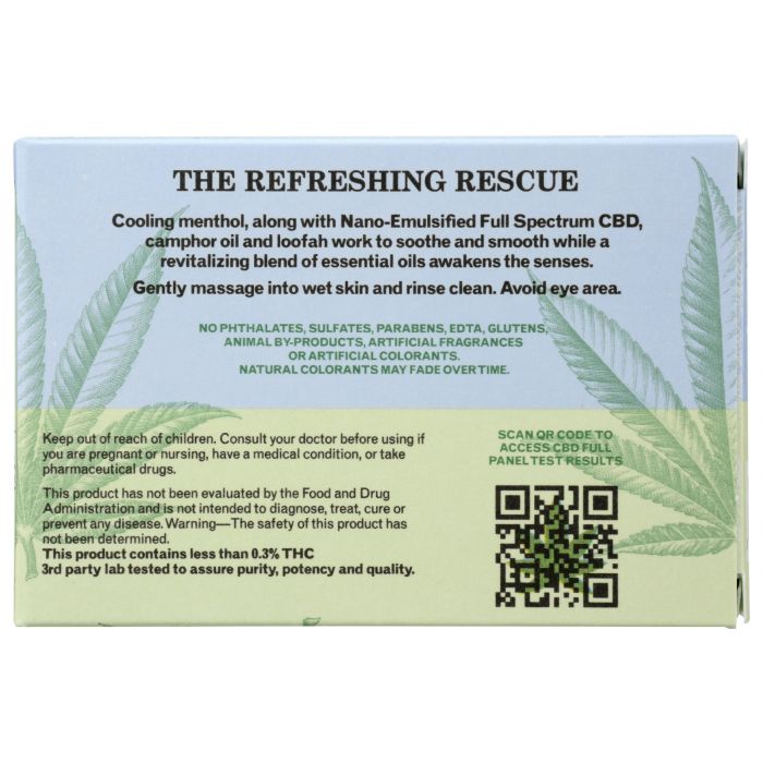 The Grandpa Soap Co. CBD Restore Exfoliating Massage Bar 4.75 oz