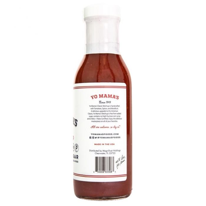 YO MAMAS FOODS: Classic Ketchup, 14 oz