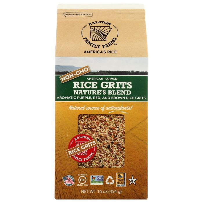 RALSTON FAMILY FARMS: Rice Grits Natures Blend, 16 oz