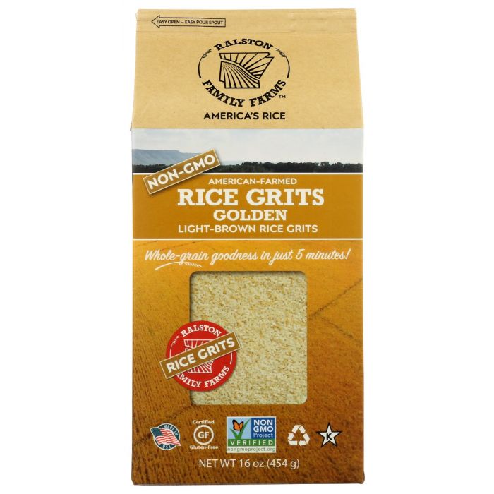 RALSTON FAMILY FARMS: Rice Grits Golden, 16 oz