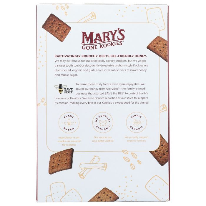 MARYS GONE CRACKERS: Cinnamon Kookies, 5 oz