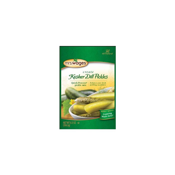 MRS WAGES: Kosher Dill Pickle Mix, 6.5 oz