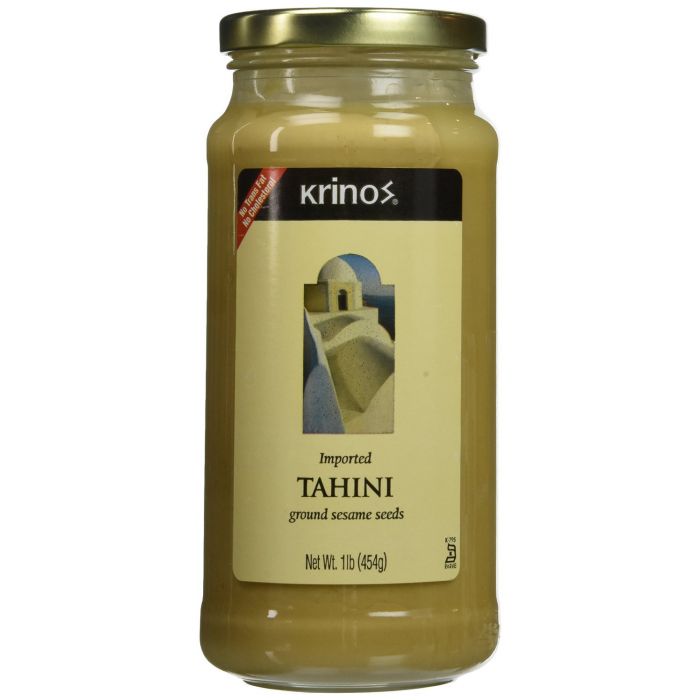 KRINOS: Imported Tahini Ground Sesame Seeds, 16 oz