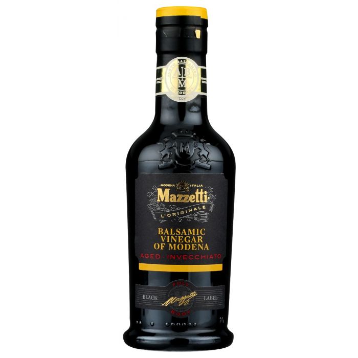 MAZZETTI: Black Label Balsamic Vinegar Of Modena, 8.45 oz